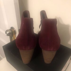 Burgundy Ankle Bootie